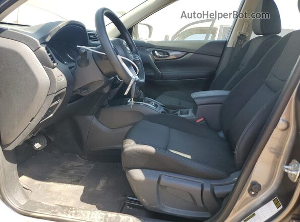 KNMAT2MV0JP557853 2018 NISSAN ROGUE Charcoal Widok wnętrza z przodu