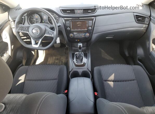 KNMAT2MV0JP557853 2018 NISSAN ROGUE Charcoal Widok deski rozdzielczej