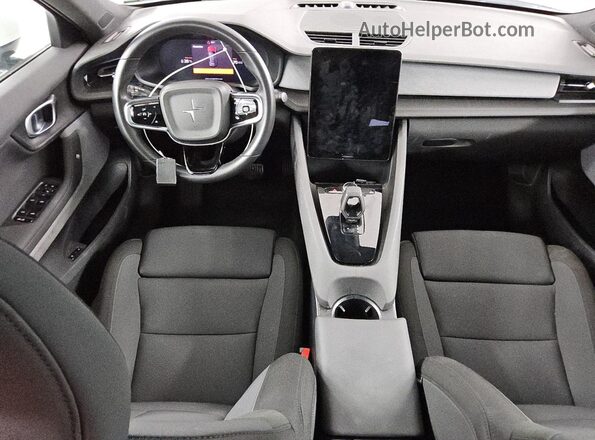 LPSED3KAXML012896 2021 POLESTAR 2 White წინა პანელის ხედი