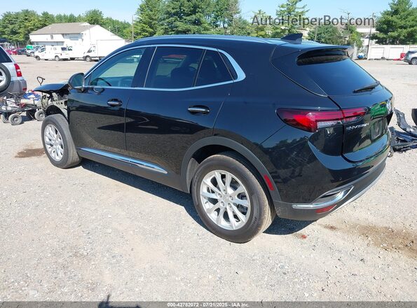 LRBAZLR46MD060878 2021 BUICK ENVISION Black Հետևի ձախ