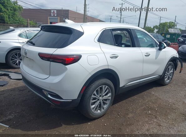 LRBFZMR43PD201521 2023 BUICK ENVISION Белый Задняя правая четверть