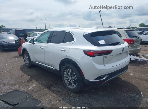 LRBFZMR43PD201521 2023 BUICK ENVISION Белый Задняя левая четверть