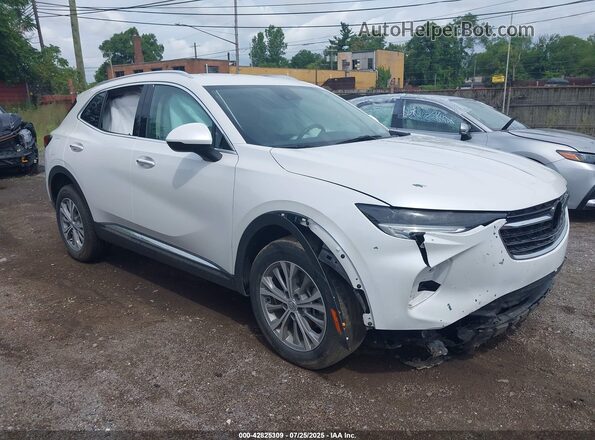 LRBFZMR43PD201521 2023 BUICK ENVISION Белый Передняя правая четверть