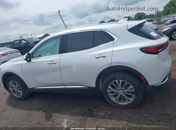 LRBFZMR43PD201521 2023 BUICK ENVISION Белый Вид задней части салона