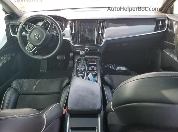 LVYA22MT2LP142322 2020 VOLVO S90 White Вид панелі приладів
