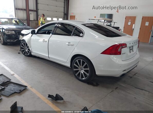 LYV612TM3GB091585 2016 VOLVO S60 INSCRIPTION White Задня ліва чверть