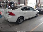 2016 Volvo S60 Inscription T5 Platinum White vin: LYV612TM3GB091585