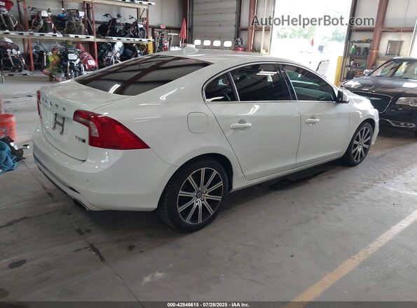LYV612TM3GB091585 2016 VOLVO S60 INSCRIPTION White Задня права чверть