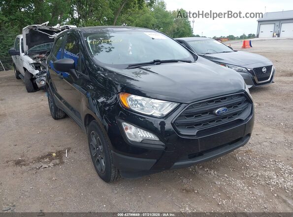 MAJ3S2FE2KC271431 2019 FORD ECOSPORT Черный Передняя правая четверть