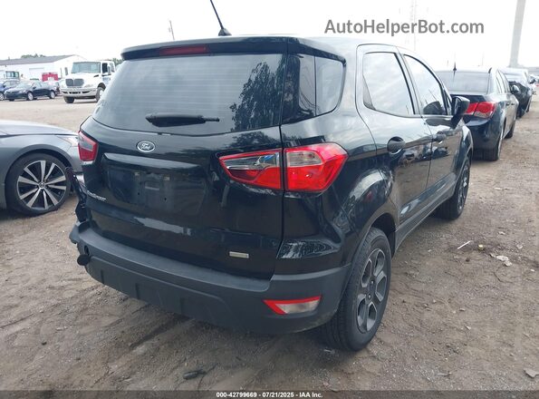 MAJ3S2FE2KC271431 2019 FORD ECOSPORT Черный Задняя правая четверть