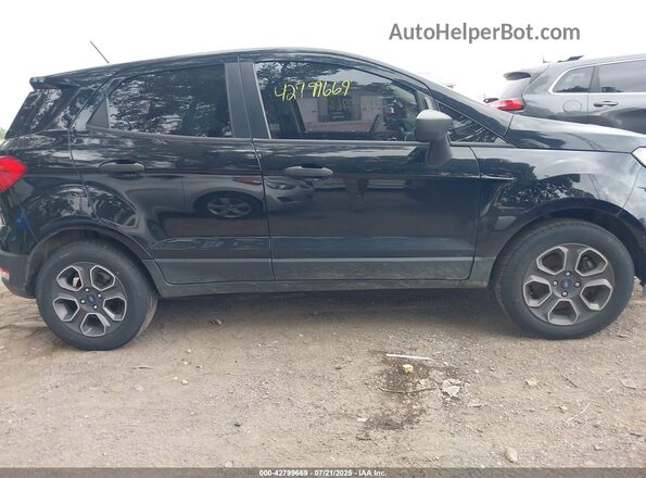 MAJ3S2FE2KC271431 2019 FORD ECOSPORT Черный Вид задней части салона