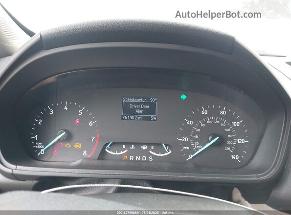 MAJ3S2FE2KC271431 2019 FORD ECOSPORT Черный Вид задних сидений