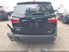 2019 Ford Ecosport S Черный vin: MAJ3S2FE2KC271431
