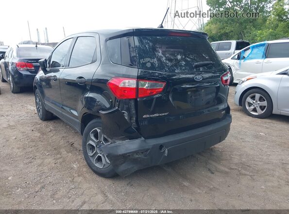 MAJ3S2FE2KC271431 2019 FORD ECOSPORT Черный Задняя левая четверть