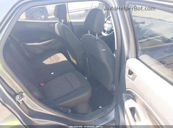 MAJ3S2GE0MC436846 2021 FORD ECOSPORT Gray Widok naklejki z numerem VIN