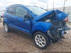 2020 Ford Ecosport Se Blue vin: MAJ3S2GE5LC393636