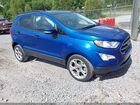 2021 Ford Ecosport Se Blue vin: MAJ3S2GE6MC450072