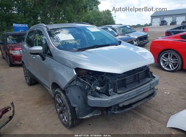 MAJ6S3KL5MC403107 2021 FORD ECOSPORT Серебряный Передняя правая четверть