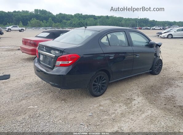 ML32F4FJ6LHF11920 2020 MITSUBISHI MIRAGE G4 Black Задня права чверть