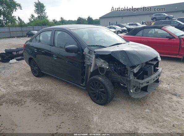 ML32F4FJ6LHF11920 2020 MITSUBISHI MIRAGE G4 Black Передня права чверть