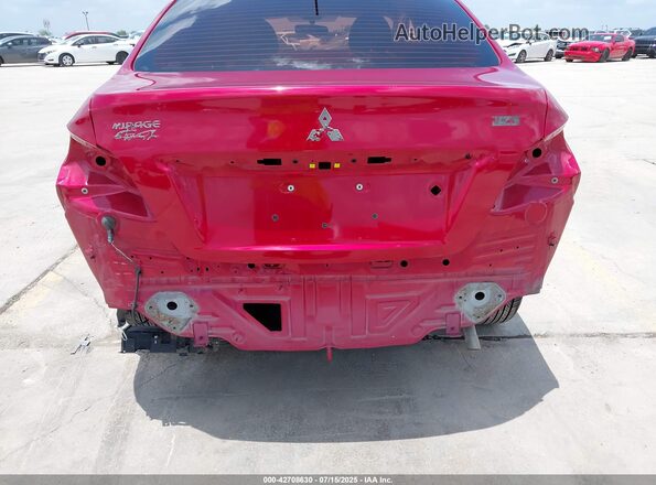 ML32F4FJ9LHF08753 2020 MITSUBISHI MIRAGE G4 Red Widok z przodu