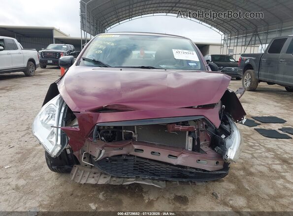 ML32F4FJXLHF11984 2020 MITSUBISHI MIRAGE Burgundy Widok zestawu wskaźników