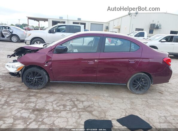 ML32F4FJXLHF11984 2020 MITSUBISHI MIRAGE Burgundy Widok wnętrza 360 stopni