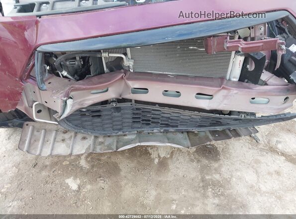 ML32F4FJXLHF11984 2020 MITSUBISHI MIRAGE Burgundy Widok z przodu