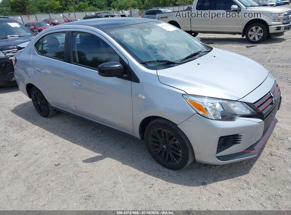 ML32FUFJ0PHF06430 2023 MITSUBISHI MIRAGE G4 Серебряный Передняя правая четверть