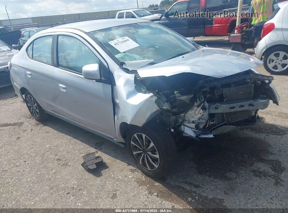 ML32FUFJ8MHF01200 2021 MITSUBISHI MIRAGE Silver წინა მარჯვენა