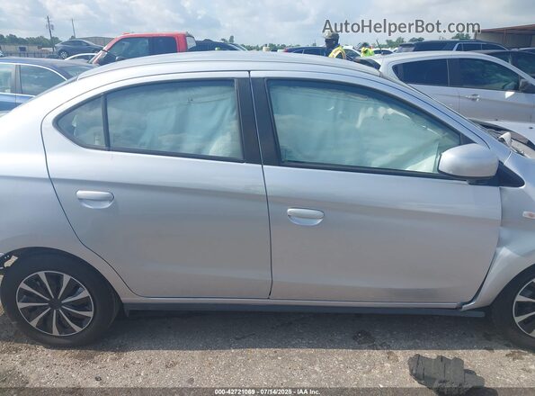 ML32FUFJ8MHF01200 2021 MITSUBISHI MIRAGE Silver უკანა სალონის ხედი