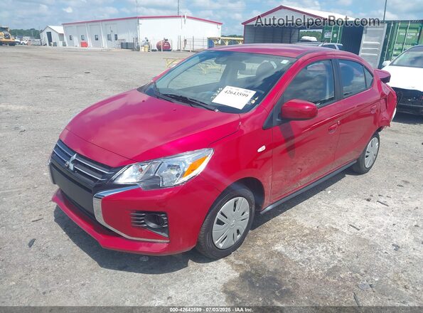 ML32FUFJXPHF03468 2023 MITSUBISHI MIRAGE Red Vista tres cuartos delantera izquierda