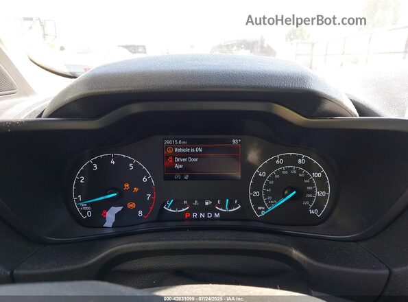 NM0LS7T20P1548465 2023 FORD TRANSIT CONNECT Белый Вид задних сидений