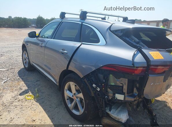 SADCJ2EX2PA714328 2023 JAGUAR F-PACE Gray Trasero izquierdo