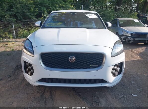 SADFM2GX2L1013655 2020 JAGUAR E-PACE Белый Вид панели приборов