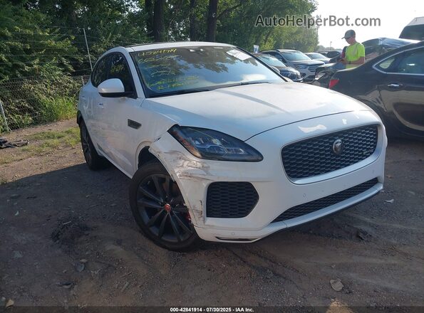 SADFM2GX2L1013655 2020 JAGUAR E-PACE Белый Передняя правая четверть