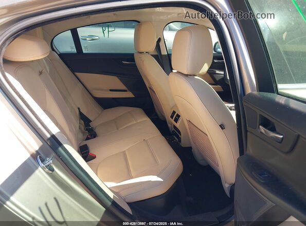SAJAE4BG9HA954227 2017 JAGUAR XF Gold Vista de la etiqueta del VIN