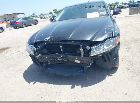 SAJBD4FX1JCY56501 2018 JAGUAR XF Black წინა ხედი