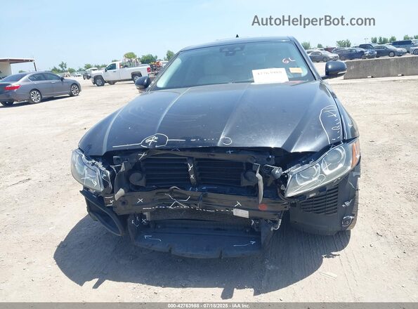 SAJBD4FX1JCY56501 2018 JAGUAR XF Black ხელსაწყოთა პანელის ხედი