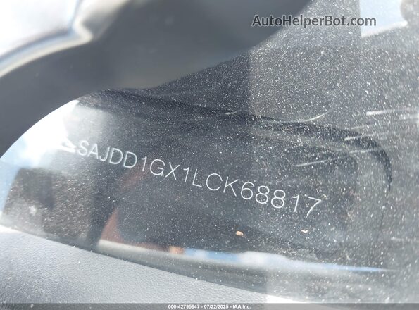 SAJDD1GX1LCK68817 2020 JAGUAR F-TYPE White წინა პანელის ხედი