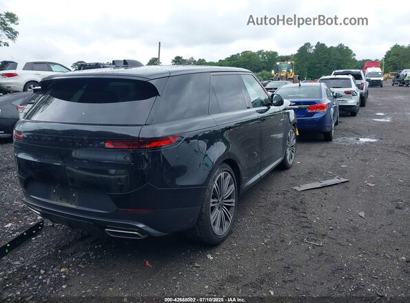 SAL1P9EU0SA435056 2025 LAND ROVER RANGE ROVER SPORT Черный Задняя правая четверть