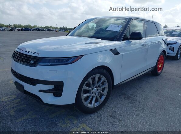 SAL1P9EU0SA454870 2025 LAND ROVER RANGE ROVER SPORT White Передня ліва чверть