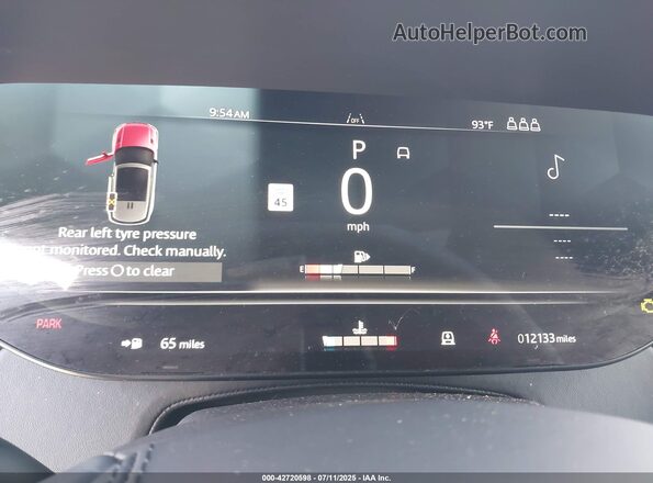 SAL1P9EU0SA454870 2025 LAND ROVER RANGE ROVER SPORT White Вид задніх сидінь