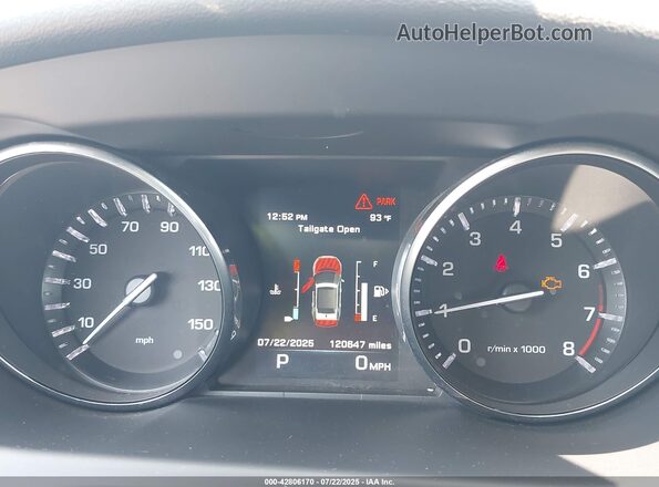 SALCP2BG8GH628424 2016 LAND ROVER DISCOVERY SPORT Gray უკანა სავარძლების ხედი