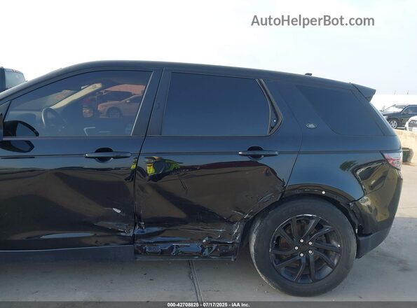 SALCR2BG8GH574827 2016 LAND ROVER DISCOVERY SPORT Черный Вид спереди