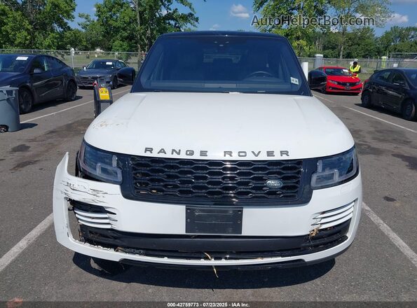 SALGS2RU0LA405289 2020 LAND ROVER RANGE ROVER White Вид щитка приладів
