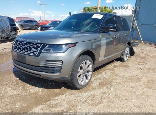 SALGV2SEXLA591367 2020 LAND ROVER RANGE ROVER Pewter Передняя левая четверть
