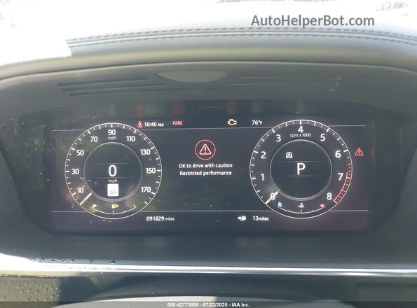 SALGV5SE4LA584982 2020 LAND ROVER RANGE ROVER White Widok tylnych siedzeń