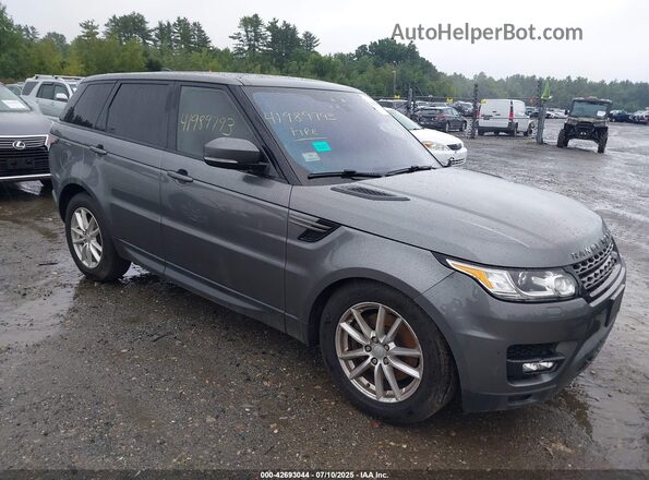 SALWG2FK8HA127703 2017 LAND ROVER RANGE ROVER SPORT Серый Передняя правая четверть
