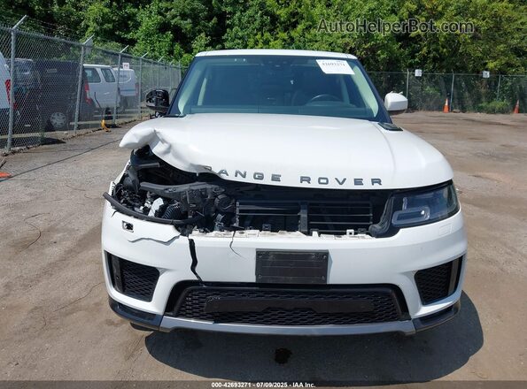 SALWR2SU5NA797612 2022 LAND ROVER RANGE ROVER SPORT White Instrument cluster view